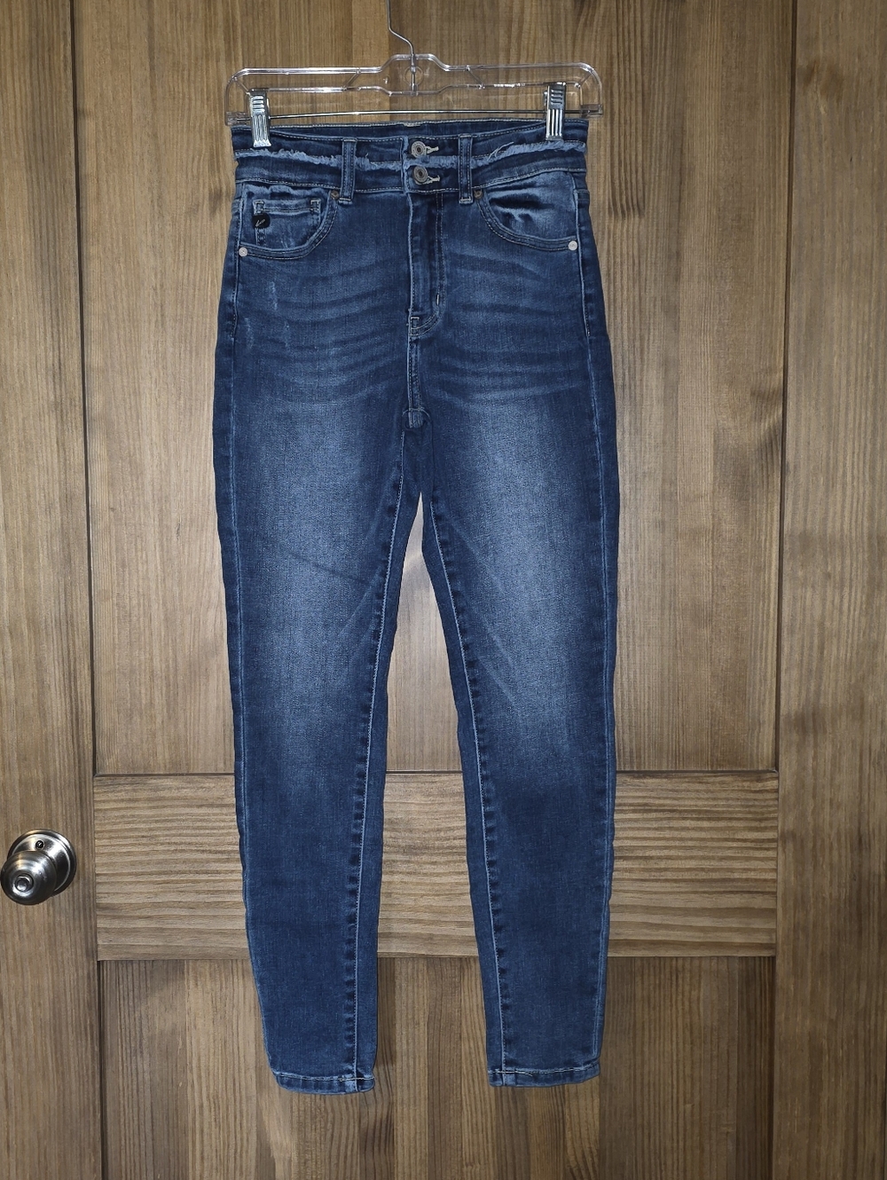 KanCan High-Waist Dark Blue Women's Jeans